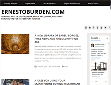 Tablet Screenshot of ernestoburden.com
